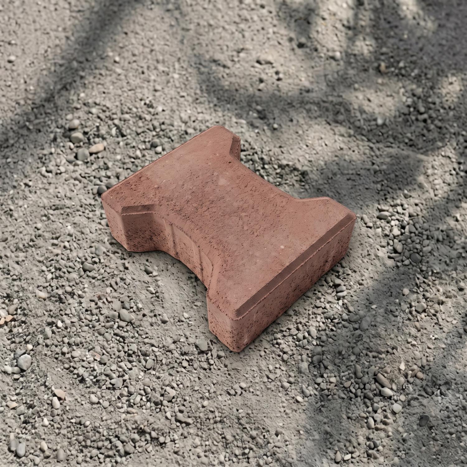 إنترلوك حرف I أحمر